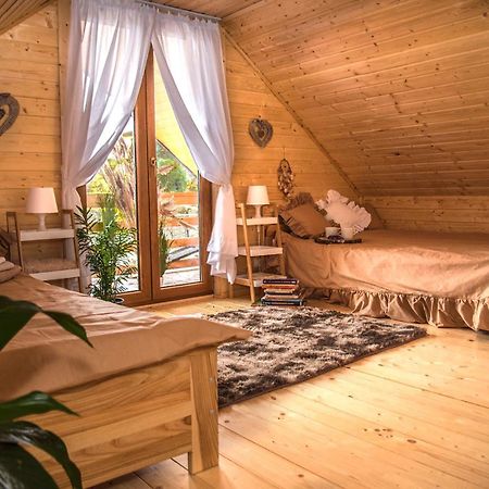 Domek Karmelowy - Azyl Na Szwedach Ruszelczyce Buitenkant foto